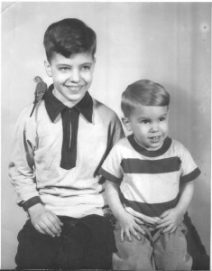 Ted z bratem Davidem